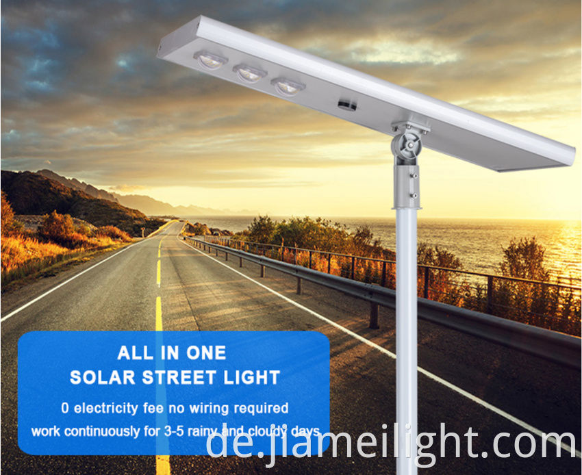 integrated solar LED Street light1